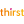 Logo of Thirst
