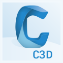 Logo of Civil 3D