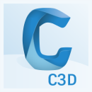 Logo of Civil 3D