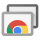 Logo of Chrome Remote Desktop